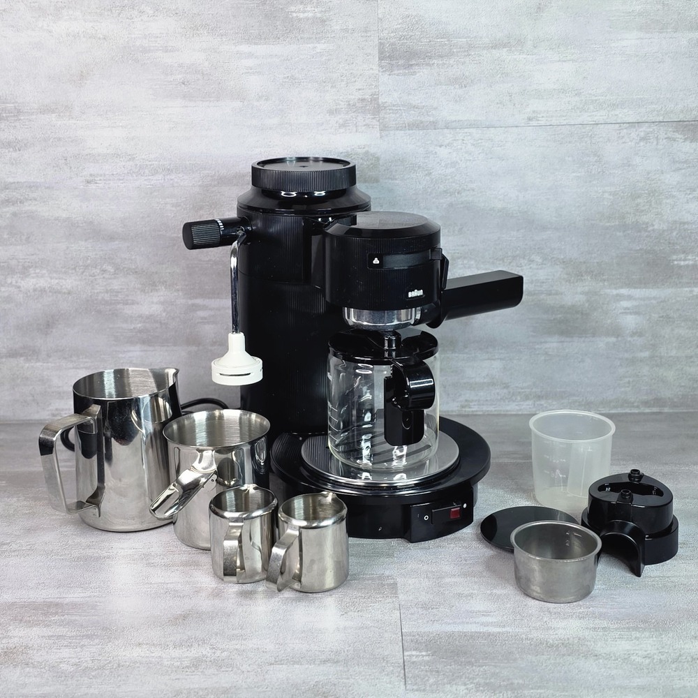 Braun Espresso Master Model 3062 Cappuccino Machine & Frothing Pitcher Maker
